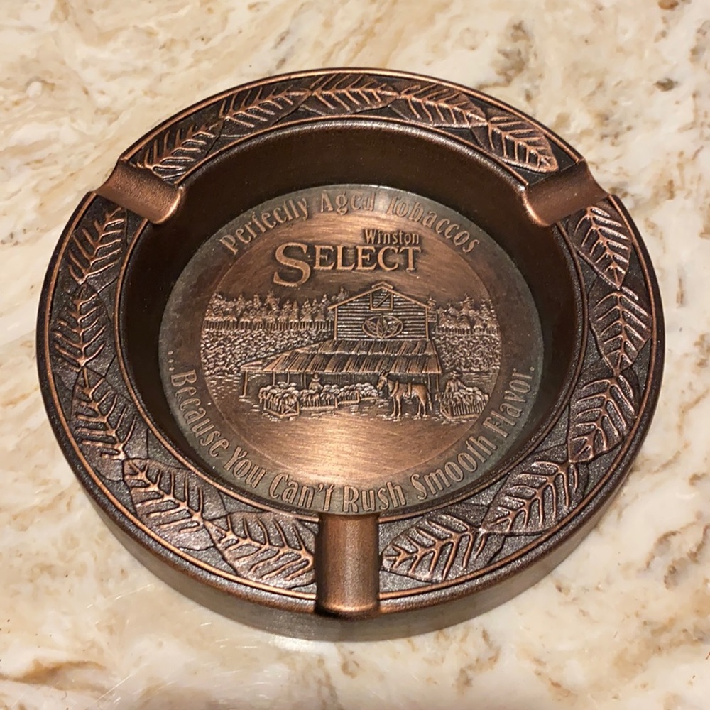 Ashtray Winston Select ashtray vintage
